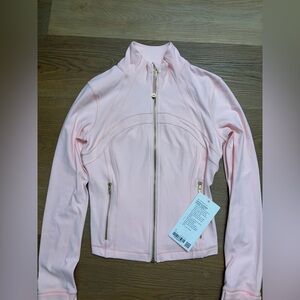 Lululemon Pink Define Cropped Jacket Size 6